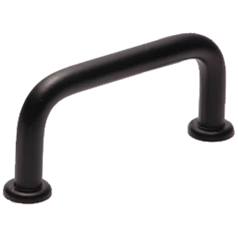 BÚTORFOGANTYÚ U 64mm FEKETE MAGYAR LU64-0108 BÚTORVERET