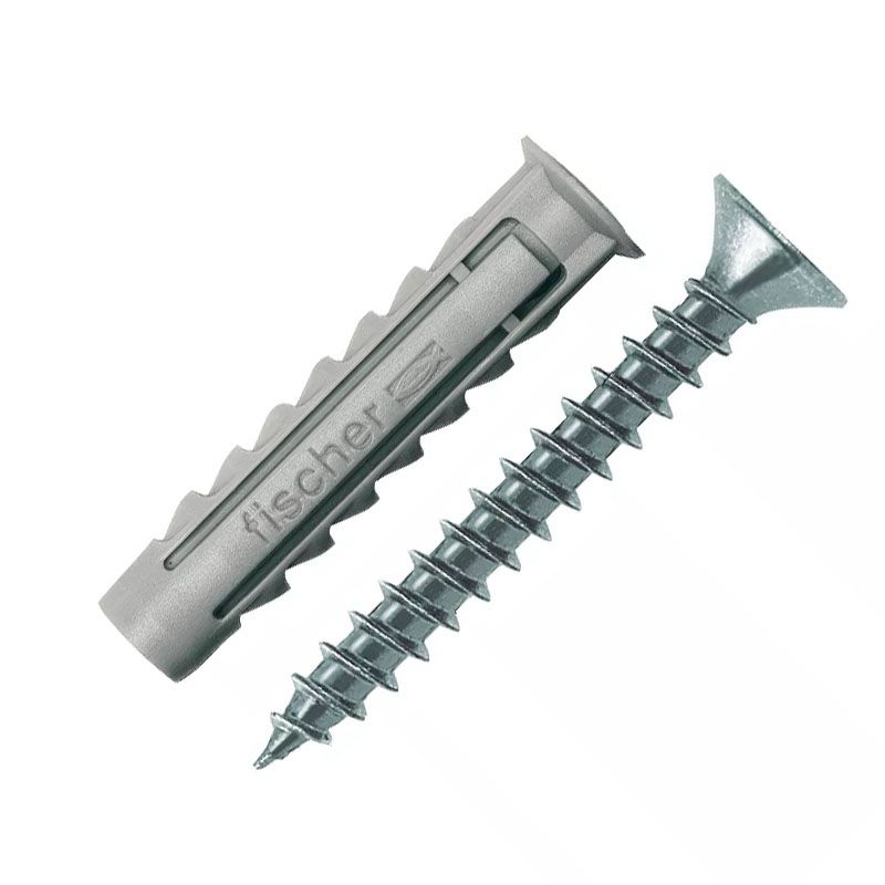 FISCHER 70021 TIPLI+CSAVAR UNIVERZÁLIS D6*30 SX NORMÁL NYLON D4*35 SFKH HG.  ÁLTALÁNOS RÖGZÍTÉS