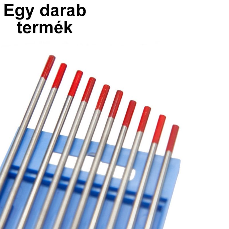 ELEKTRÓDA WOLFRAM D3*175mm WT20 PIROS INOXHOZ, ACÉLHOZ DB GCE 400P230175 HEGESZTŐANYAG ELEKTRÓDA WOLFRAM D3*175mm WT20 PIROS INOXHOZ, ACÉLHOZ DB GCE 400P230175 HEGESZTŐANYAG