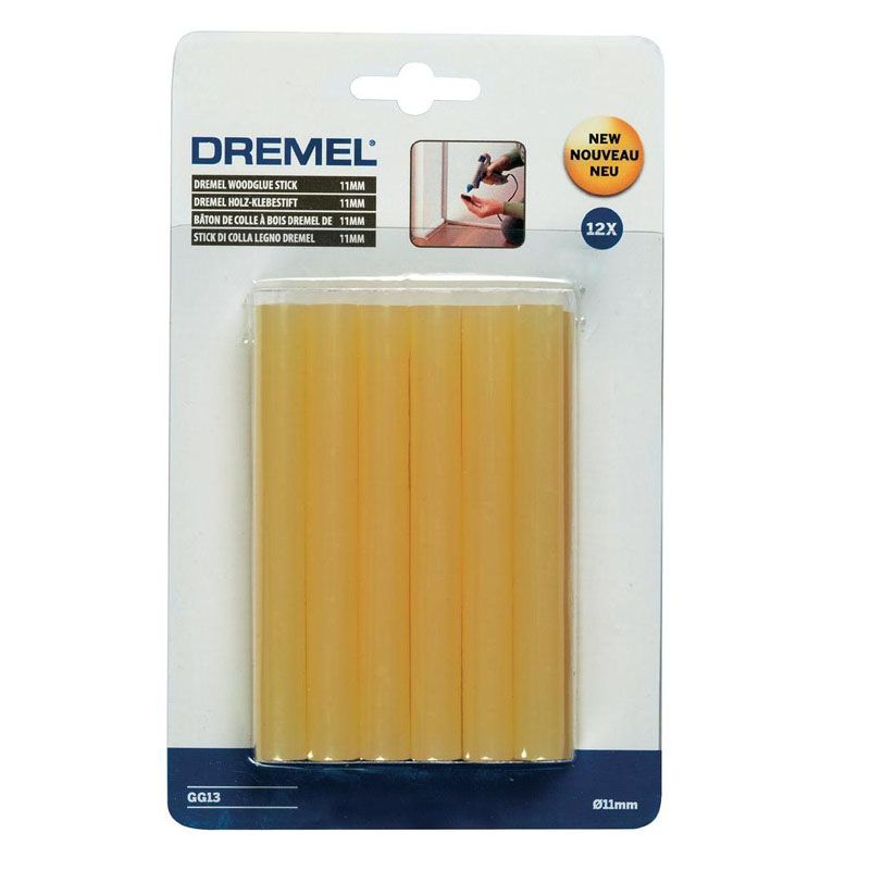 DREMEL 2615GG13JA RAGASZTÓRÚD PISZTOLYBA 12DB/CS GG13 D11 SZÍNTELEN FÁHOZ  RAGASZTÁSTECHNIKA