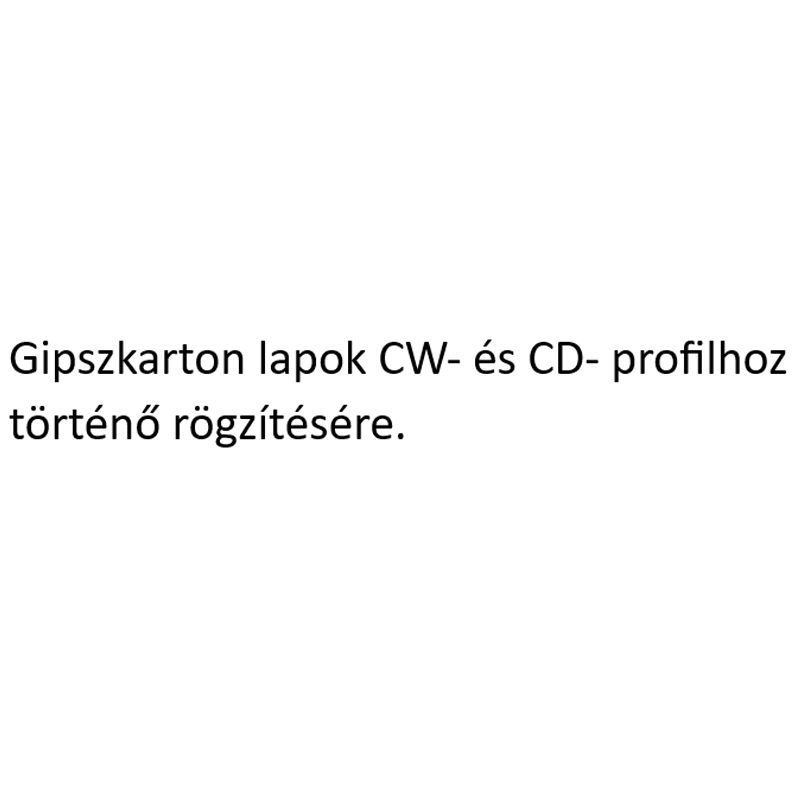 GIPSZKARTON CSAVAR D4.8/4.2*90 SFKH FÉMHEZ-FOSZFÁTOZOTT IMPORT FS4890 GIPSZKARTON- GIPSZROST CSAVAR