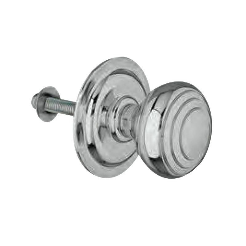 AMIG 14/6445 AJTÓGOMB FIX ROZETTÁS D61/80 MATT KRÓM GÖMB EXTRA NAGY 