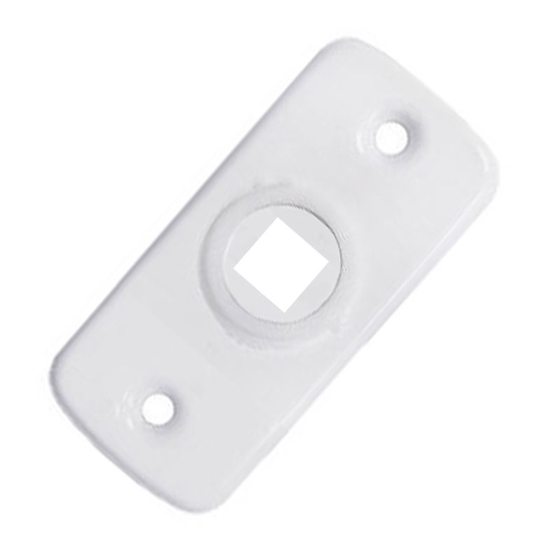 ABLAK FÉLKILINCSHEZ TAKARÓCÍM SZERELETLENHEZ FEHÉR MŰA.BETÉT ELEGANT66 UTOLSÓ DARABOK ABLAK-ERKÉLYAJTÓ KILINCS