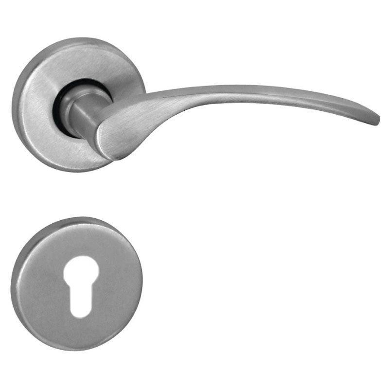 SOFIA KILINCSGARNITÚRA ROZETTÁS CILINDERES MATT KRÓM MAESTRO 104181821201 AJTÓKILINCS GARNITÚRA BELTÉRI