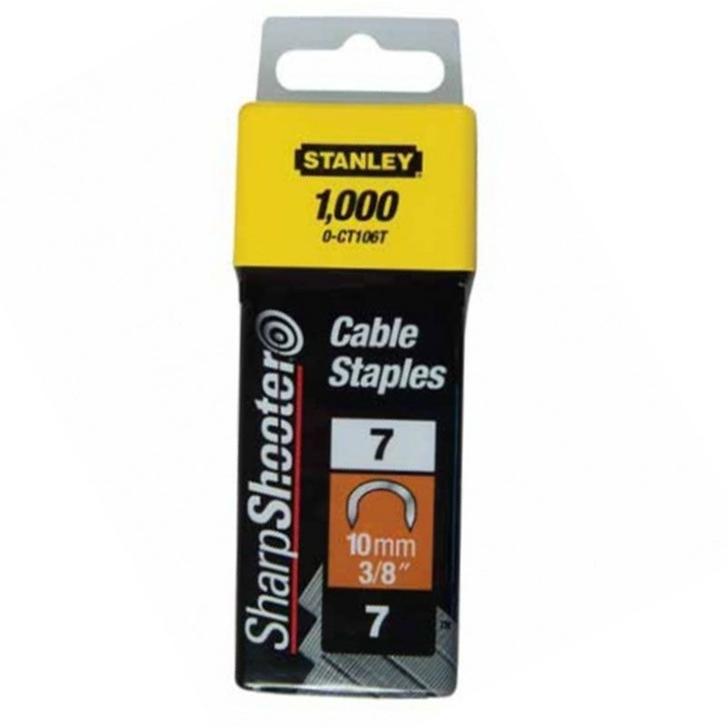 STANLEY 1-CT106T TŰZŐKAPOCS U 10*8mm 1000DB/CSOMAG HG.  TARTOZÉKOK