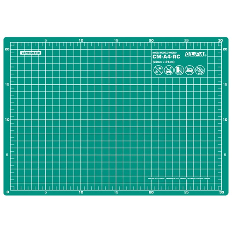 OLFA CM-A4-RC VÁGÓALÁTÉT 30*21cm  DEKORKÉSEK, -PENGÉK, HÁZTARTÁS