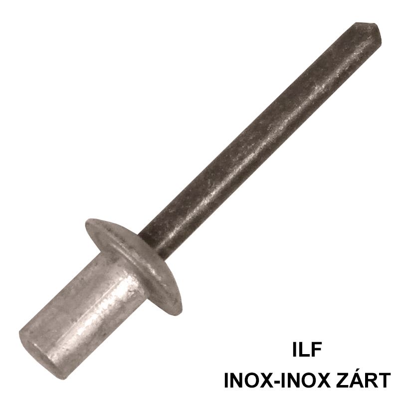 HÚZÓSZEGECS ZÁRT 4.0*10 FGF INOX-INOX DSU ILF POPSZEGECS-HÚZÓSZEGECS