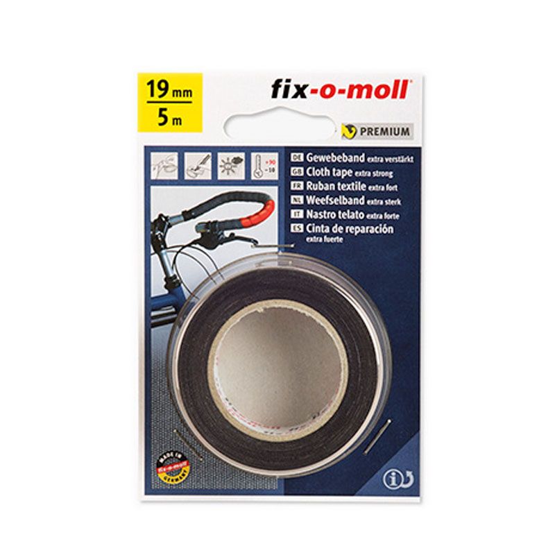 FIX-O-MOLL 3563312 RAGASZTÓSZ. LENV.FELIRATOZHATÓ 05M*19mm FEKETE EXTRA ERŐS  CSOMAGOLÓANYAG