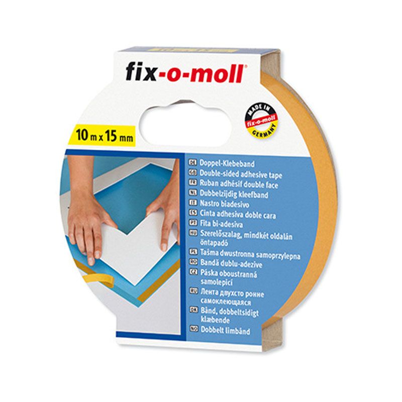 FIX-O-MOLL 3563347 KÉTOLDALAS RAGASZTÓSZALAG 10M*15mm  CSOMAGOLÓANYAG