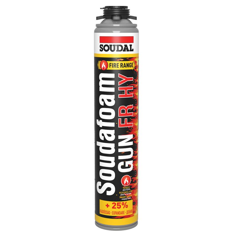 PURHAB TŰZÁLLÓ-PROFI 750ML GUN FIRE RANGE HY SOUDAL 156200 TÖMÍTÉSTECHNIKA