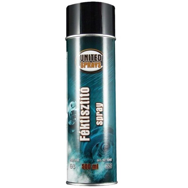 FÉKTISZTÍTÓ SPRAY 500ML UNITED SPRAYS 5040 AUTÓSZERELÉS ÉS ÁPOLÁS