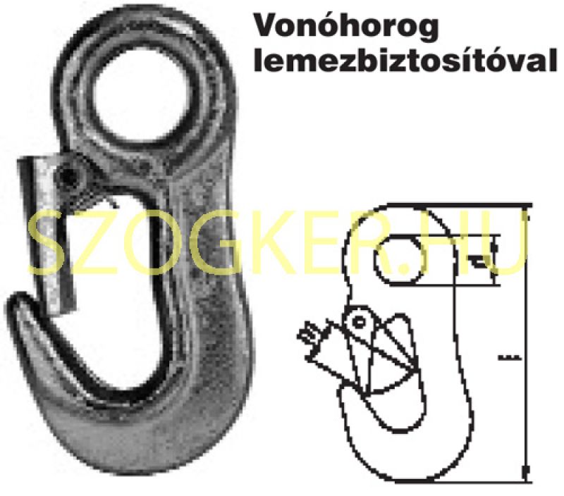 EMELŐ-VONÓ HOROG 0.50T HG. IMPORT EMELÉSTECHNIKA TARTOZÉKOK