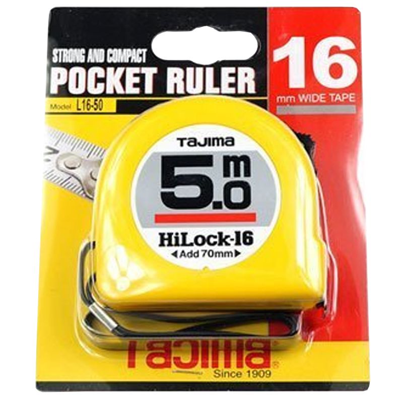 MÉRŐSZALAG 05M/16mm HI-LOCK TAJIMA H6P50 MÉRŐESZKÖZÖK