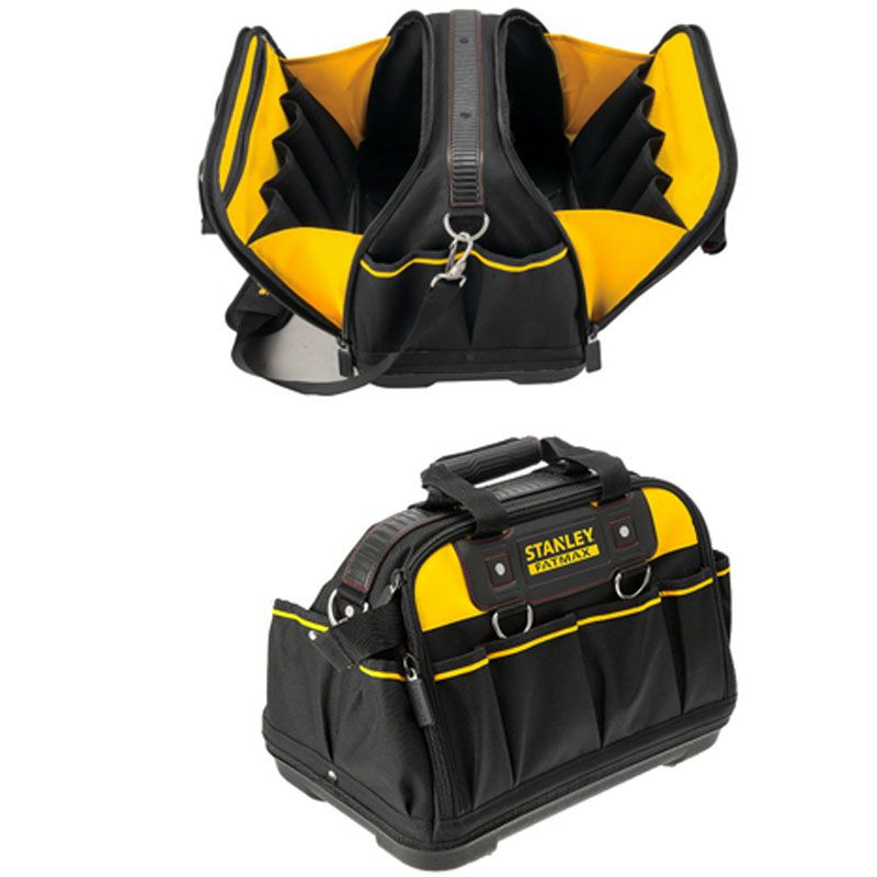 STANLEY FMST173607 SZERSZÁMOS TÁSKA MŰANYAG-SZÖVET, 43*28*30CM MŰHELYFELSZERELÉS STANLEY FMST173607 SZERSZÁMOS TÁSKA MŰANYAG-SZÖVET, 43*28*30CM MŰHELYFELSZERELÉS