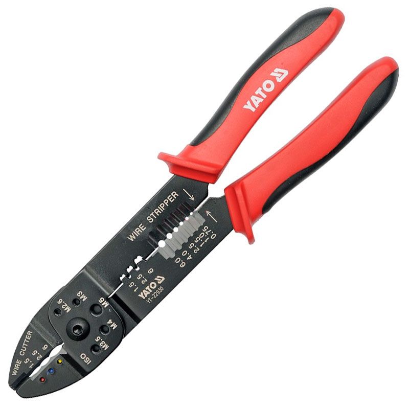 YATO 22930 BLANKOLÓ FOGÓ 240mm 1,5-6mm - Cr-Va FOGÓK, CSIPESZEK YATO 22930 BLANKOLÓ FOGÓ 240mm 1,5-6mm - Cr-Va FOGÓK, CSIPESZEK