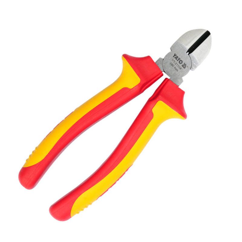 YATO 21158 VDE OLDALCSÍPŐFOGÓ 160mm 1000V CrV  FOGÓK, CSIPESZEK