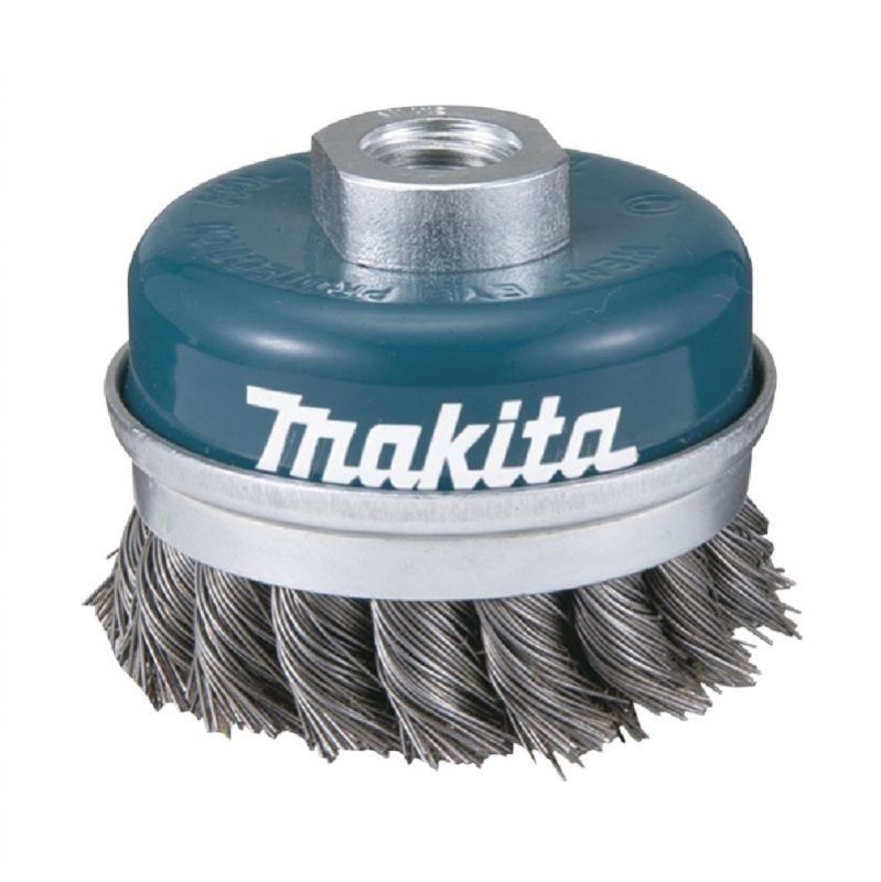 MAKITA D-29290 FAZÉKKEFE D100/M14 0.5 ACÉL FONOTT DRÓTTAL  DRÓTKORONGOK ÉS KEFÉK