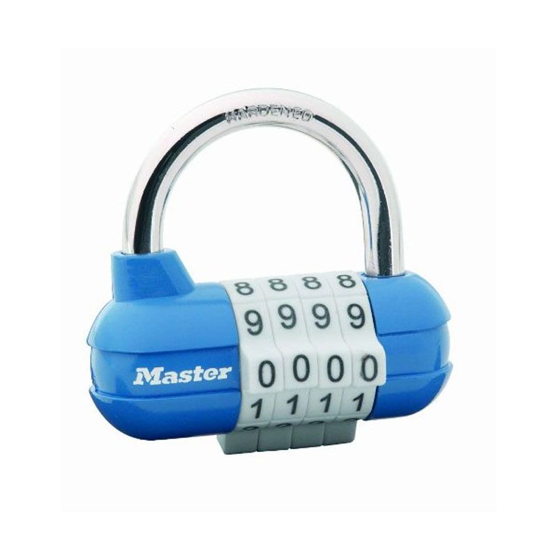 MASTERLOCK 1523 EURD LAKAT 64mm 4 SZÁMKOMBINÁCIÓS  LAKAT-LAKATPÁNT-LÁNC