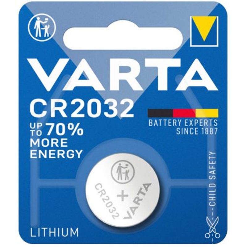 GOMBELEM LITHIUM 3V CR2032 VARTA ELEMEK ÉS TÖLTŐK