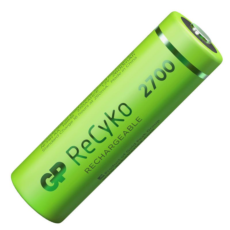 CERUZA AKKU TÖLTHETŐ 2700mAh AA AKKU.DARABRA GP RECYKO ELEMEK ÉS TÖLTŐK