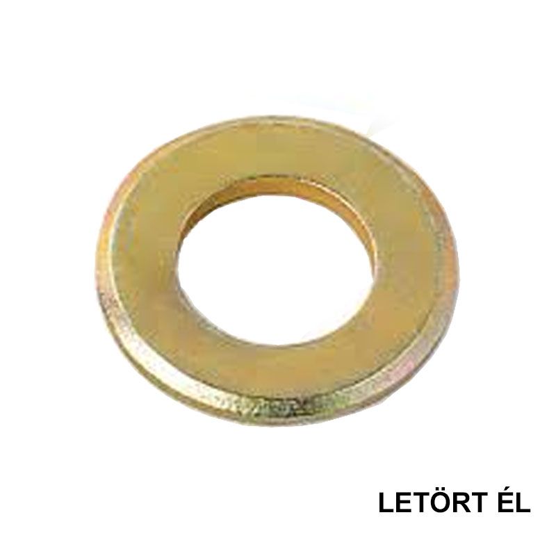 LAPOS ALÁTÉT STANDARD M6(D6,4) DIN 125B SÁRGARÉZ LETÖRT ÉLLEL IMPORT ALÁTÉTEK