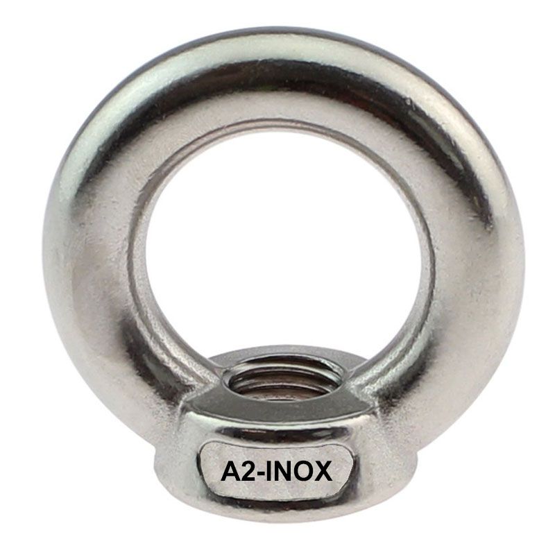 GYŰRŰS ANYA M8 DIN 582-A2 INOX IMPORT ANYACSAVAR