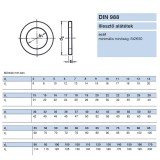 HÉZAGOLÓ ALÁTÉT D04*08*0.1 DIN 988 IMPORT ALÁTÉTEK