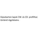 GIPSZKARTON CSAVAR D4.2*70(75) SFKH FÉMHEZ-FOSZFÁTOZOTT IMPORT FS4270 GIPSZKARTON- GIPSZROST CSAVAR