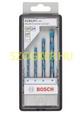 BOSCH 2607010521 KÖZETFÚRÓ UNIVERZÁLIS KÉSZLET D04-D08/04részes MULTICONSTR.  KÉSZLETEK