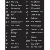 DIGITÁLIS MULTIMÉTER AC/DC 200mA/250V CAT II 600V HARDEN HD-661002 MŰSZEREK ÉS KERESŐK