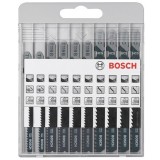 BOSCH 2607010629 DEKOPÍR FŰRÉSZLAP KÉSZLET 10DB-os FÁHOZ X-PRO  FŰRÉSZELÉS