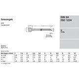 SASSZEG 04.0*063 DIN 94 HG.  BIZTOSÍTÓ ELEMEK