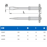 UNIOR 608497 BETONVÉSŐ LAPOS 250mm KÉZVÉDŐS 660/6AHS KÉK-FEKETE SZÍNŰ  ÉPÍTŐIPARI SZERSZÁMOK