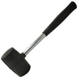 GUMIKALAPÁCS 1.0kg NYELEZETT FÉM NYÉLLEL IMPORT