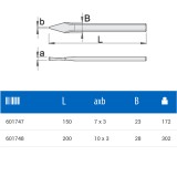 UNIOR 601747 HIDEGVÁGÓ KERESZT 150mm 670/6  ÉPÍTŐIPARI SZERSZÁMOK