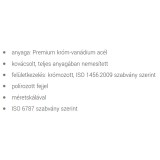 UNIOR 601016 ÁLLÍTHATÓ VILLÁSKULCS 200mm 250/1 KRÓMOZOTT FRANCIA  SZERSZÁM-KULCSOK