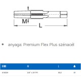 UNIOR 616554 MENETFÚRÓ HAJTÓKARHOZ 1695.1AL 5/8col*24 BALOS  KERÉKPÁR CÉLSZERSZÁMOK