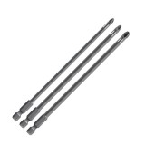 BEHAJTÓHEGY KÉSZLET 3RÉSZES PZ1,PZ2,PZ3*100mm TORSION KWB 49123140 BIT ÉS BEHAJTÓ HEGYEK