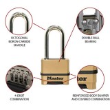 MASTERLOCK M175DLH - 175EURDLH LAKAT 50mm SZÁMKOMBINÁCIÓS ACÉL  LAKAT-LAKATPÁNT-LÁNC