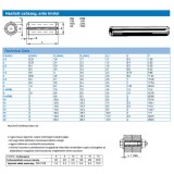 ILL.CSŐSZEG HASÍTOTT D05*008 DIN 1481ST NAT. ERŐS KIVITEL IMPORT ILLESZTŐSZEG-CSAPSZEG