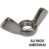 SZÁRNYAS ANYA M05 AMERIKAI DIN 315AF-A2 INOX  ANYACSAVAR