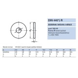 FAKÖTÉSŰ ALÁTÉT NAGY M12(13.5) DIN 440 HG. IMPORT ALÁTÉTEK