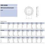 BIZTOSÍTÓLEMEZ M20*1.0 MB4 DIN 5406 NAT. TENGELYANYÁHOZ IMPORT BIZTOSÍTÓ ELEMEK