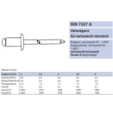 HÚZÓSZEGECS NYITOTT 3.2*06 DIN 7337A FGF A2A2 INOX-INOX IIT POPSZEGECS-HÚZÓSZEGECS