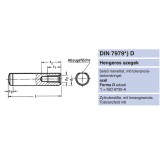 ILL.SZEG BELSŐMENETES D10*024 DIN 7979 HENGERES EDZETT (m6) IMPORT ILLESZTŐSZEG-CSAPSZEG