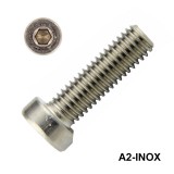 BK HENG. ALACSONYFEJŰ M12*20 DIN 7984 A2 NEM CSAPOLT INOX  METRIKUS CSAVAROK