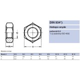 ANYA HATLAPÚ M10 DIN 934 PA6.6 IMPORT ANYACSAVAR
