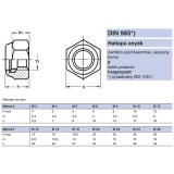 ÖNBIZT.ANYA MŰAG.BET.M10 DIN 985-8 HG.  ANYACSAVAR