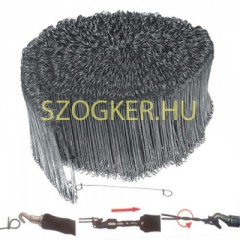 LÁGYHUZAL KÉSZREVÁGOTT HG D1.0 127mm HOSSZÚ 2500DB/CSOMAG IMPORT 10760 HÁLÓK-SZÖVETEK-HUZALOK