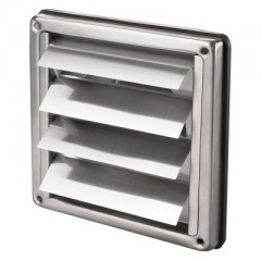 SZELLŐZŐZSALU FÉM ROZSDAMENTES D150*150mm VENTS MVM 150 VJN SZELLŐZÉSTECHNIKA